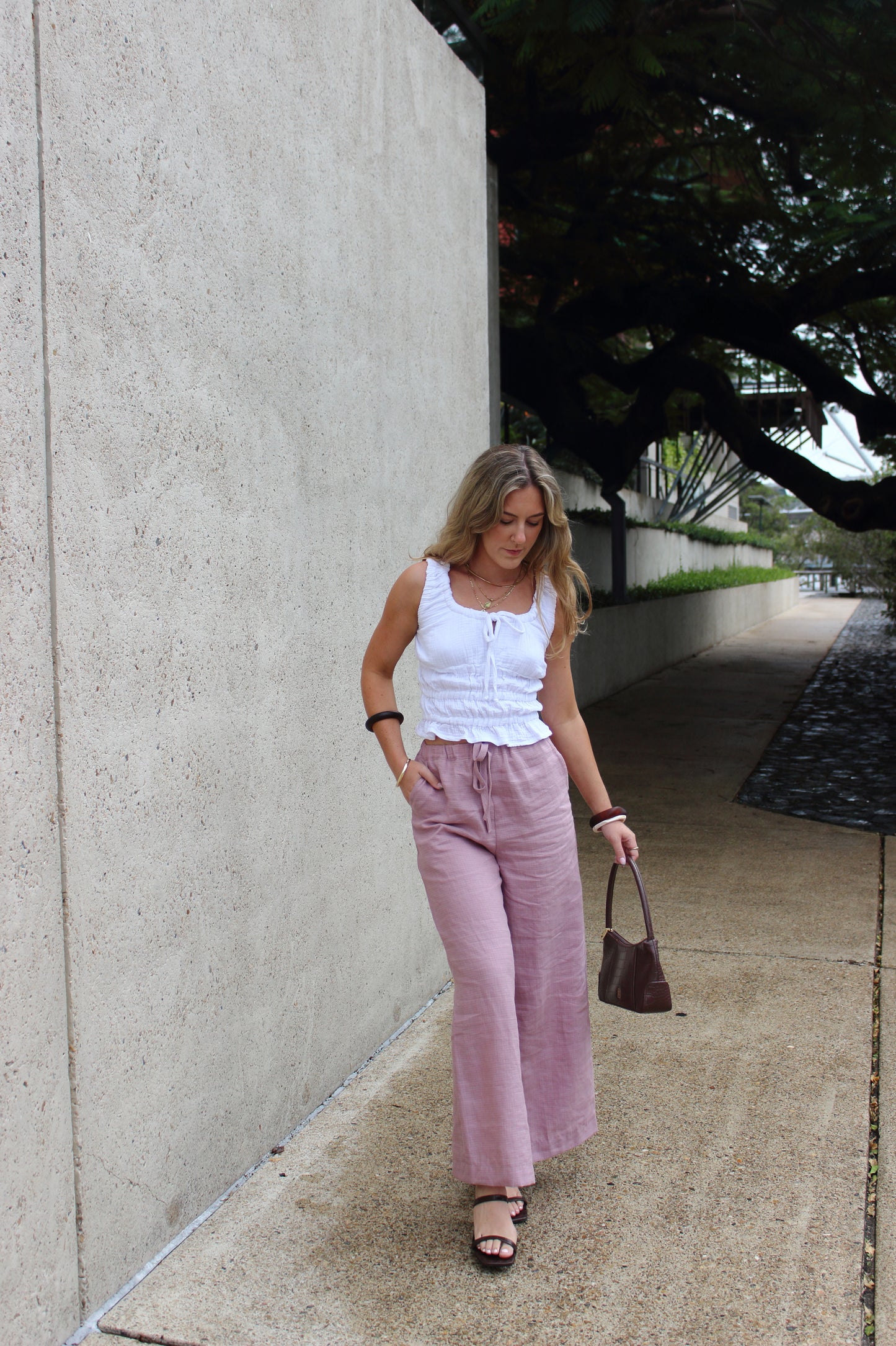 Charlie Pants in Lilac