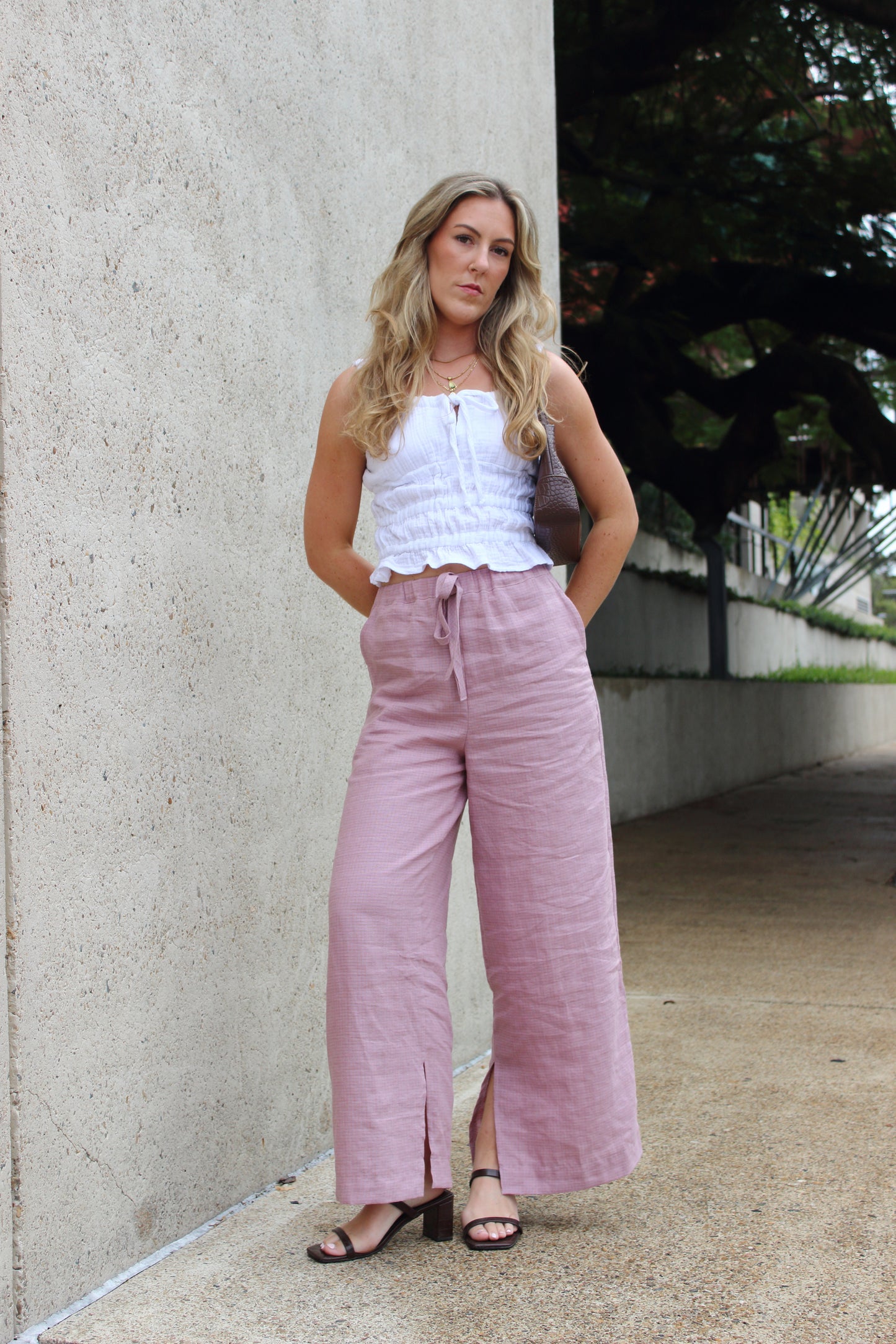 Charlie Pants in Lilac