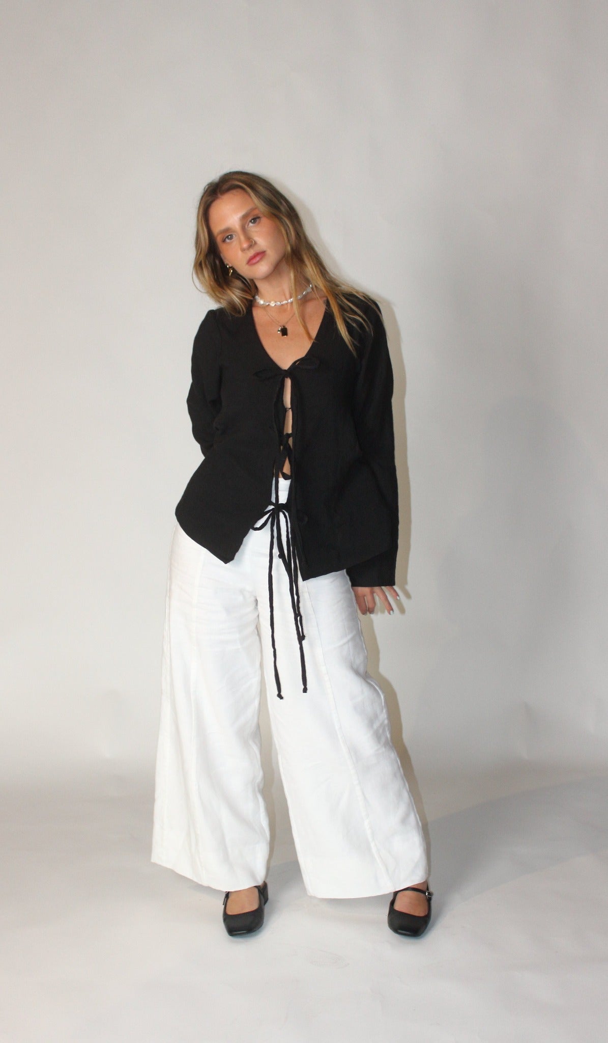 Paloma Pant in White
