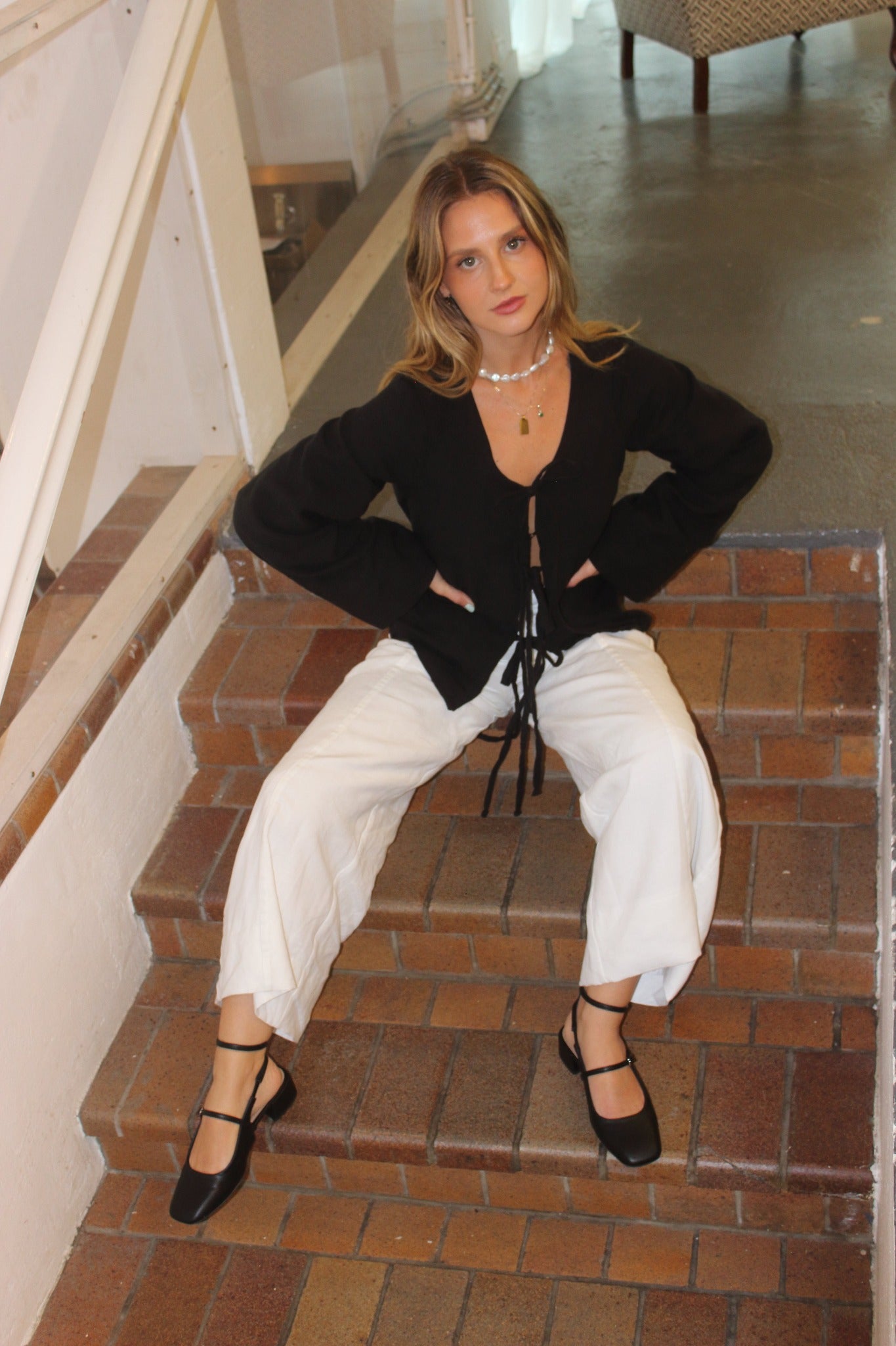 Paloma Pant in White