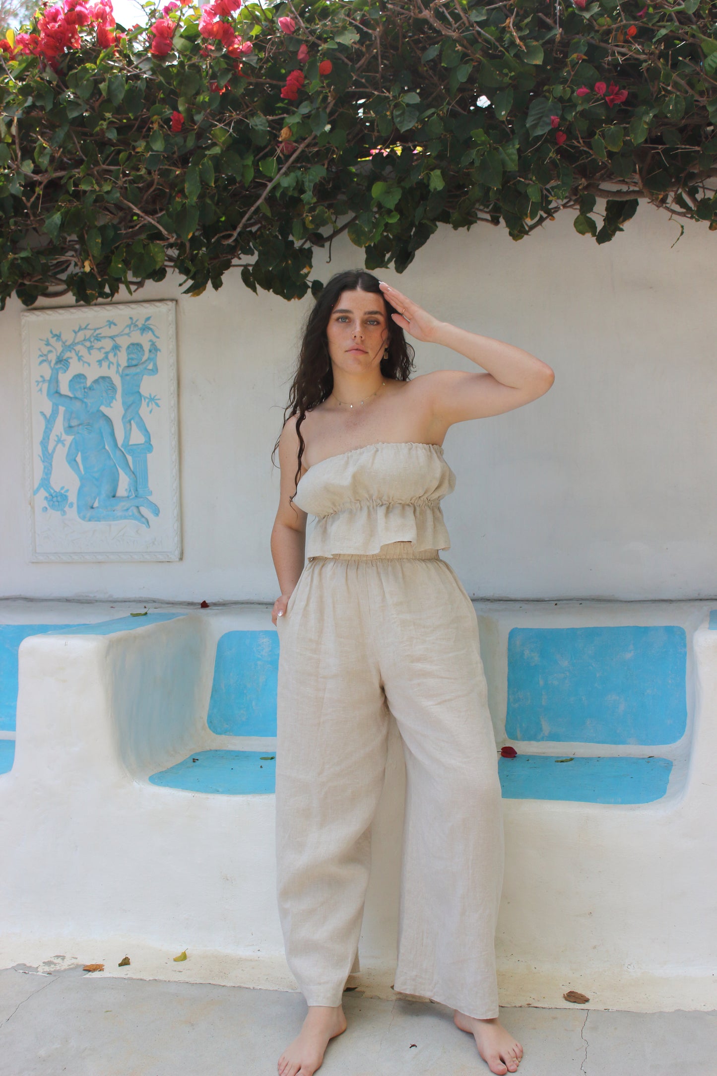 Harper Pants in Oat