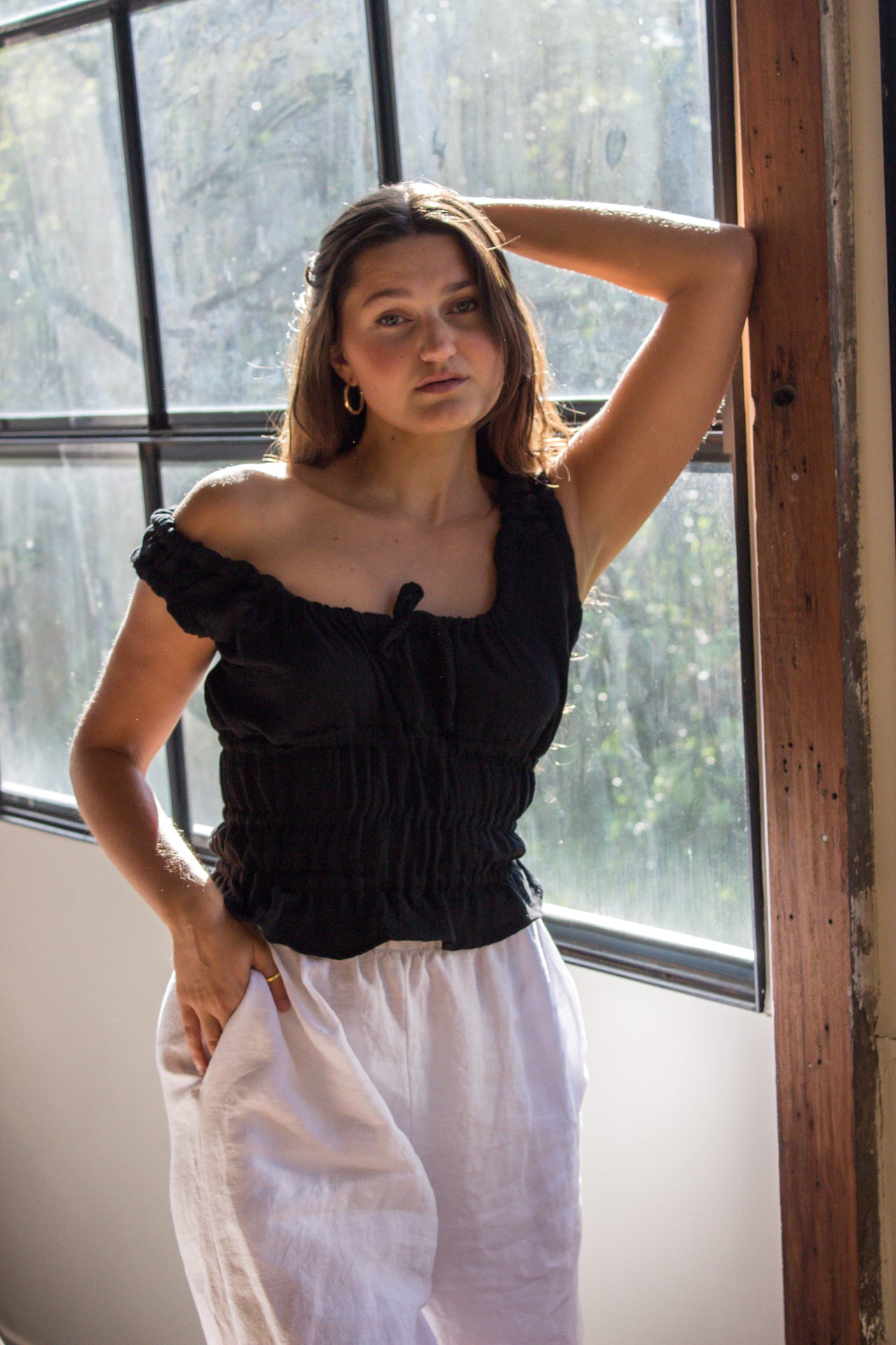 Maya Top in Black