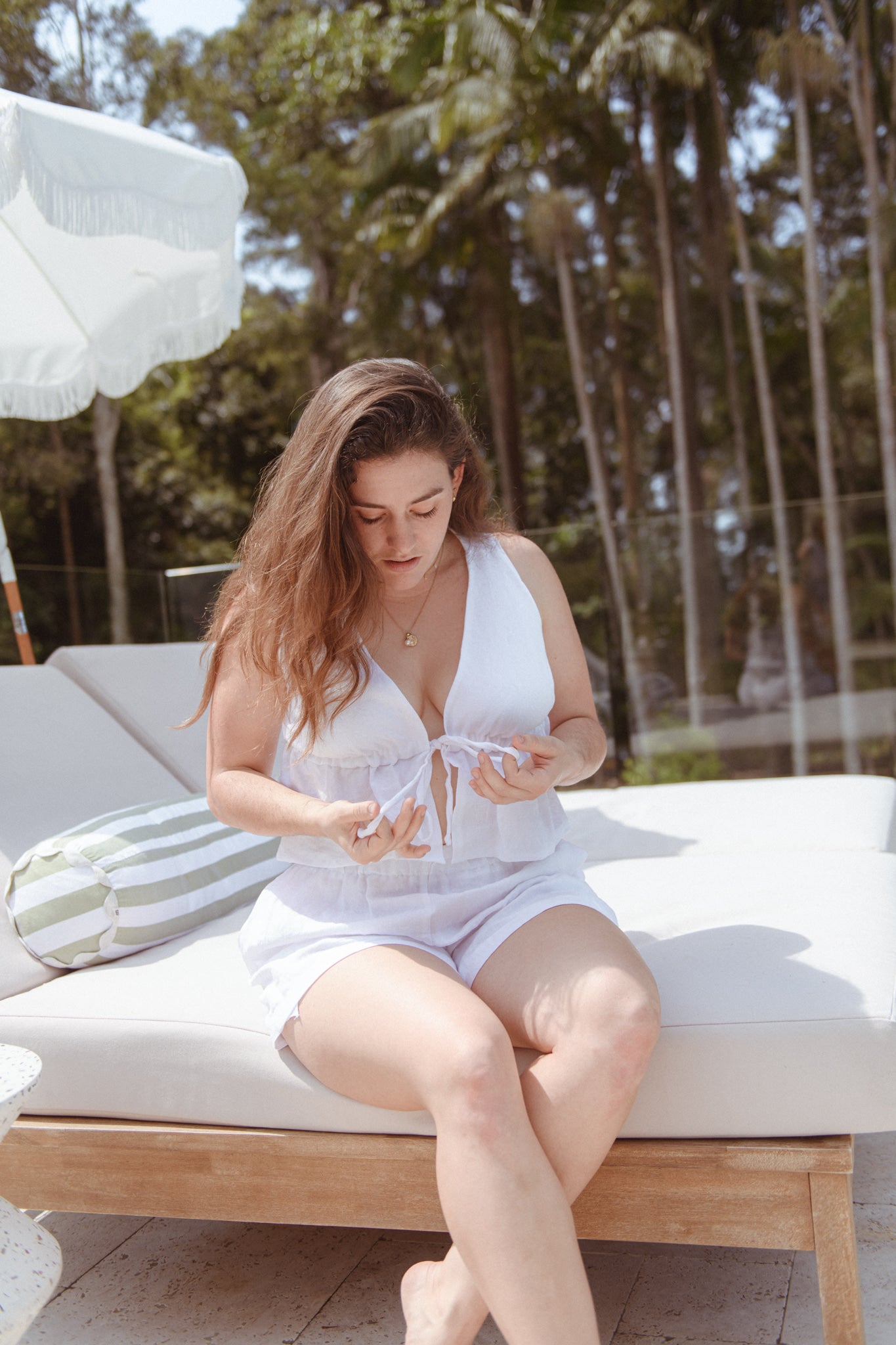 Daria Top in White