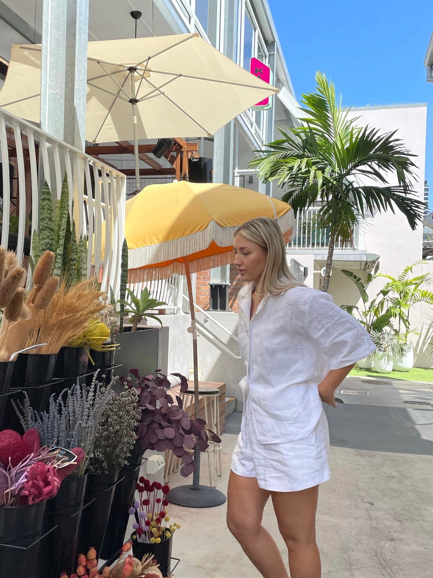 Harper Shorts in White