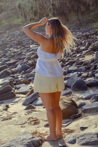 Harper Shorts in Yellow