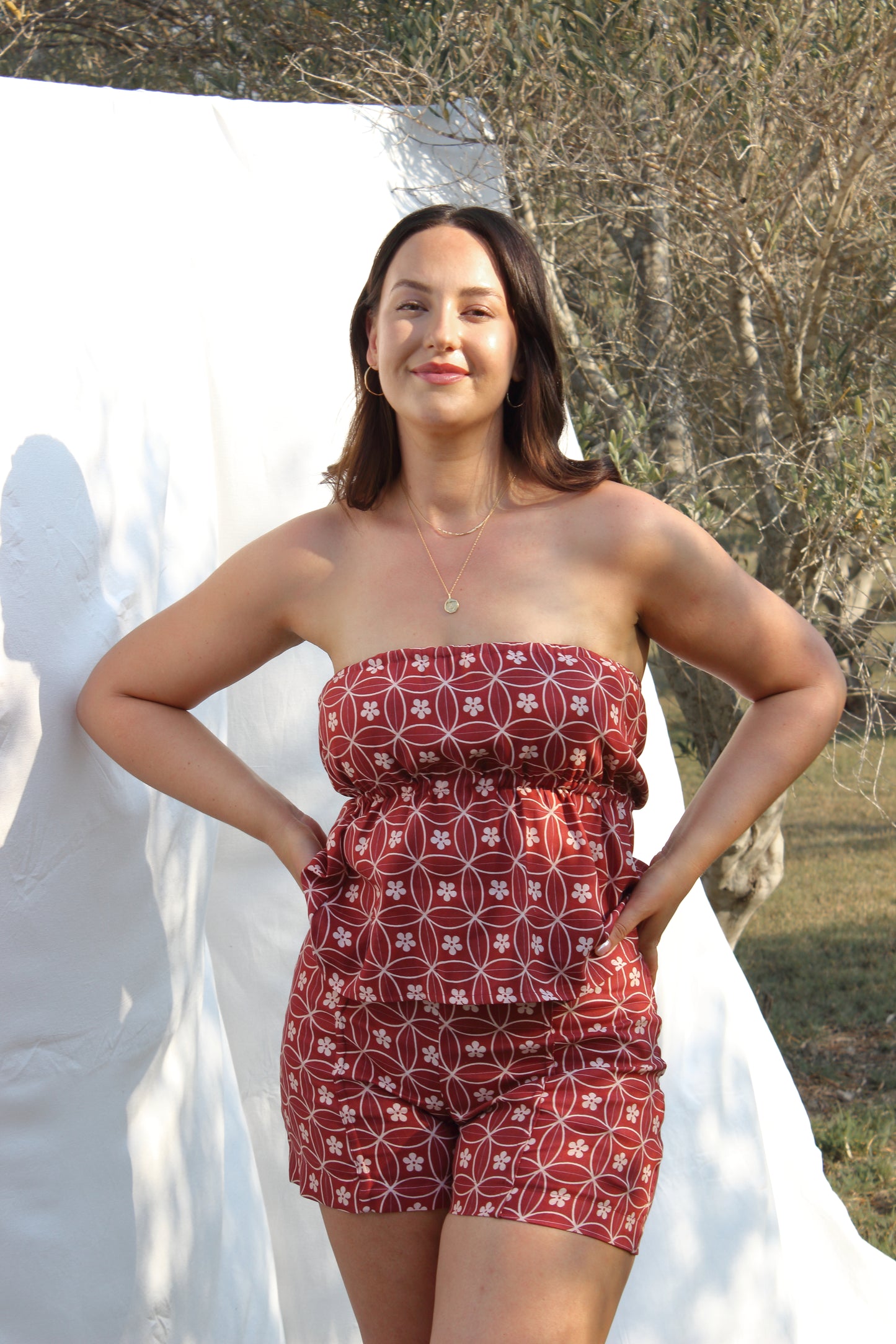 Paloma Shorts in Sakura