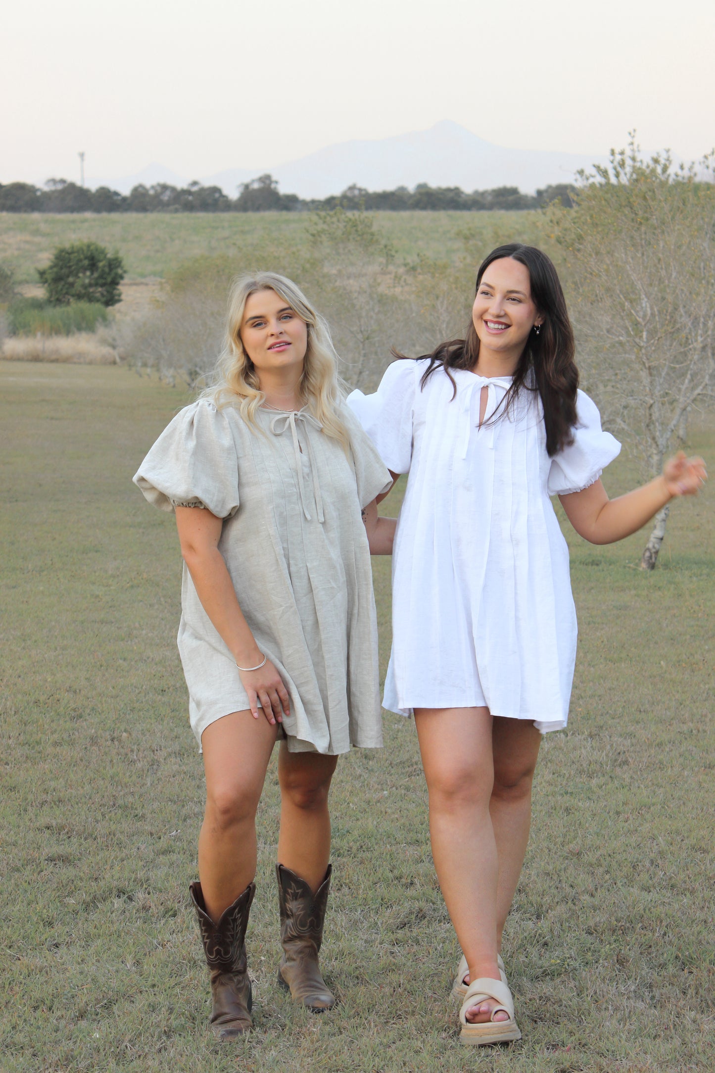 Palma Mini Dress in White