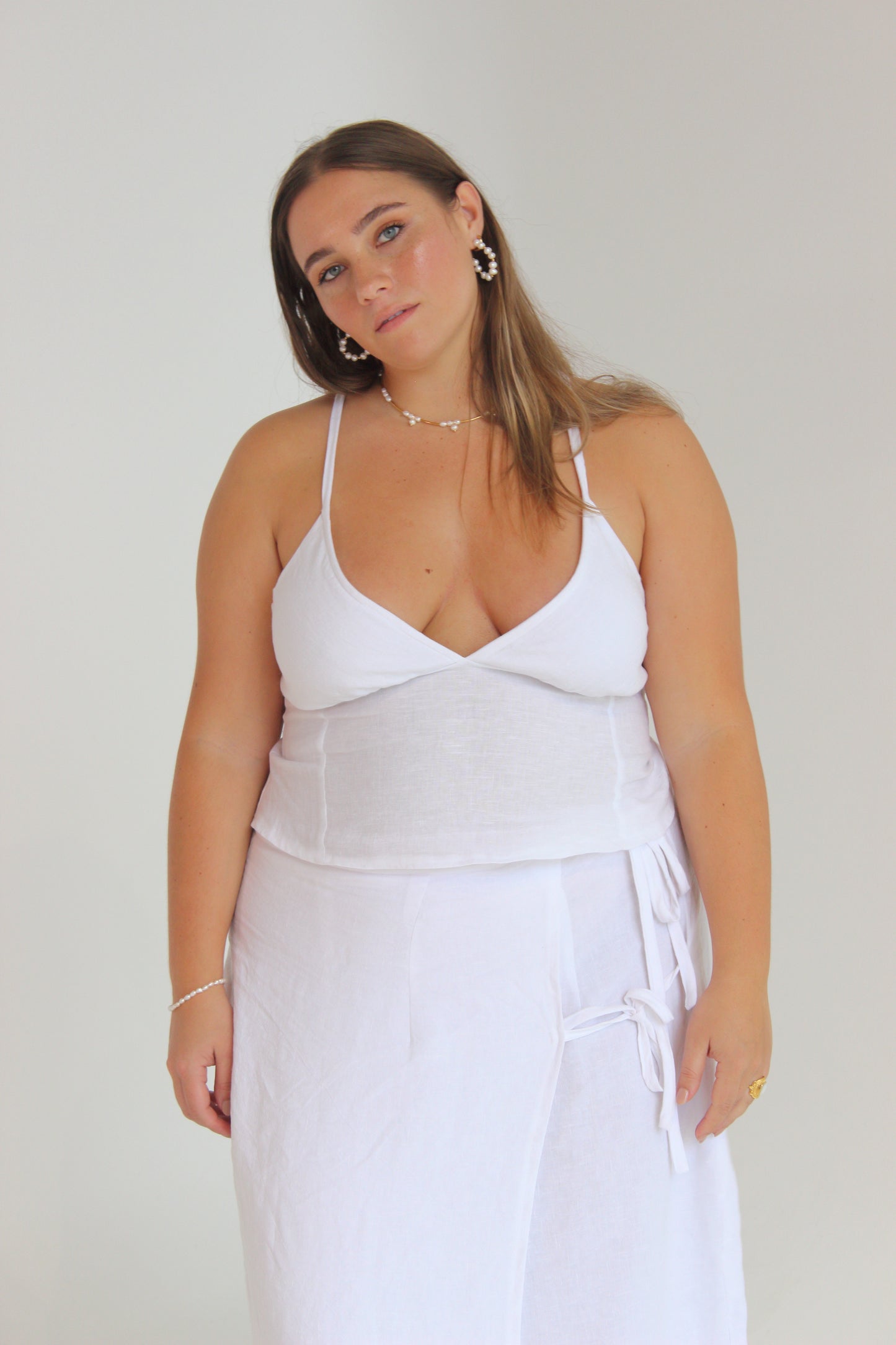 Lola Top in White