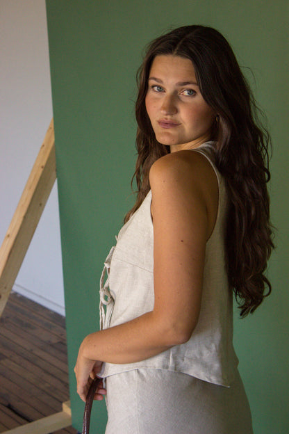 Cora Vest (Colour options available)