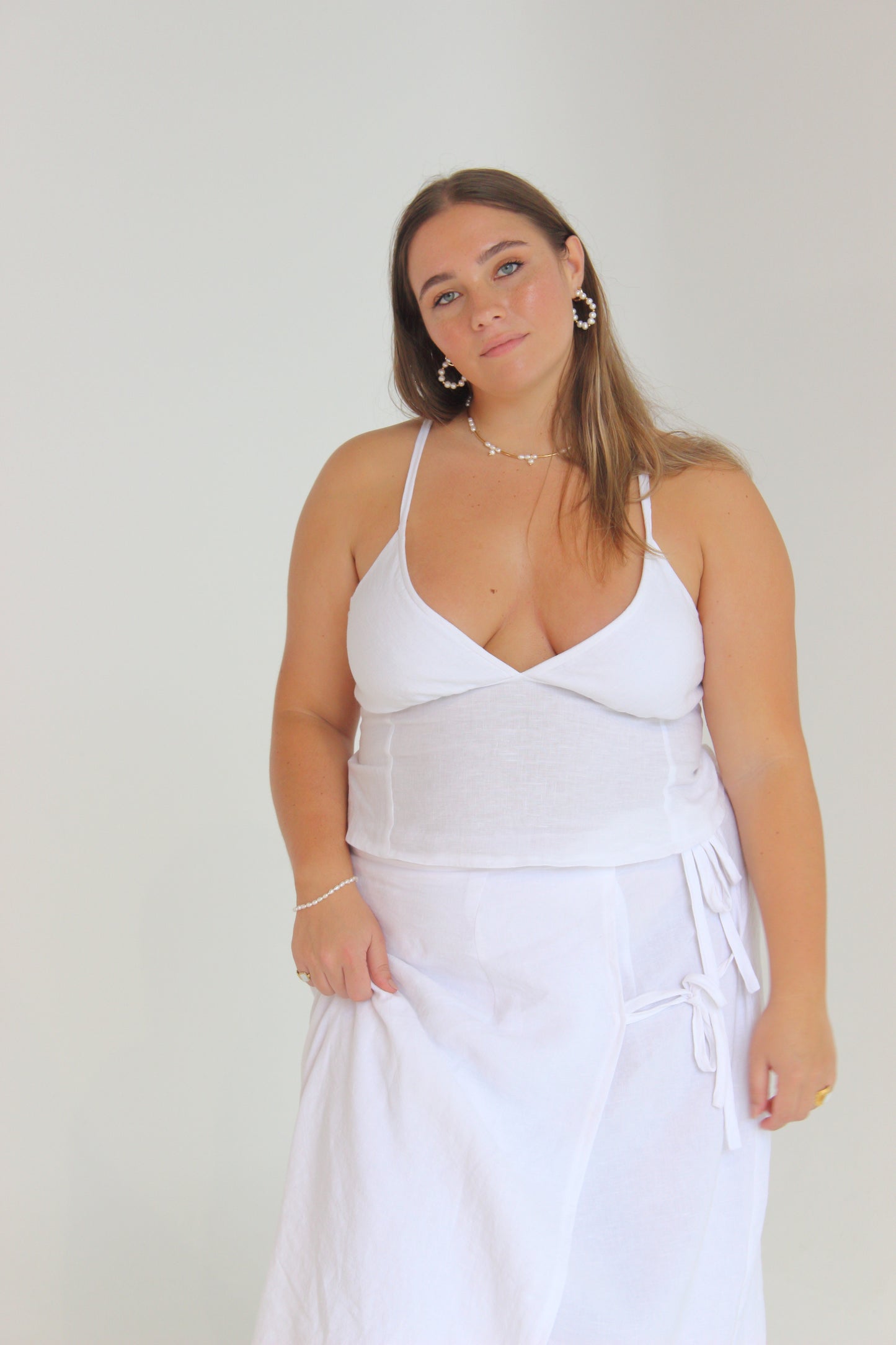 Lola Top in White