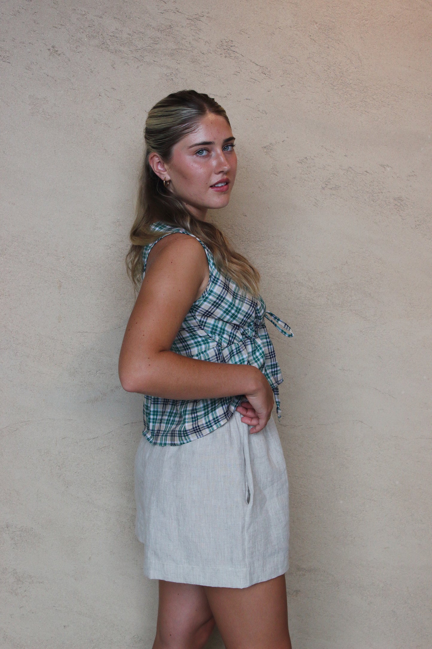 Harper Shorts in Oat