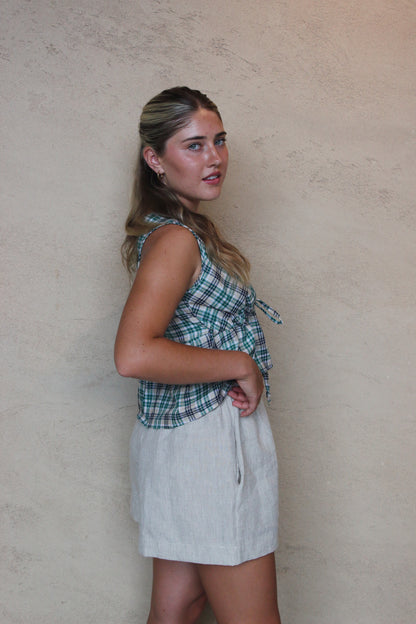 Harper Shorts in Oat