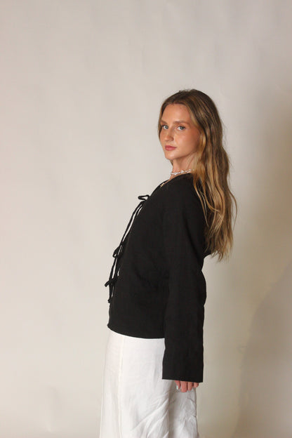 Lily Blouse in Black