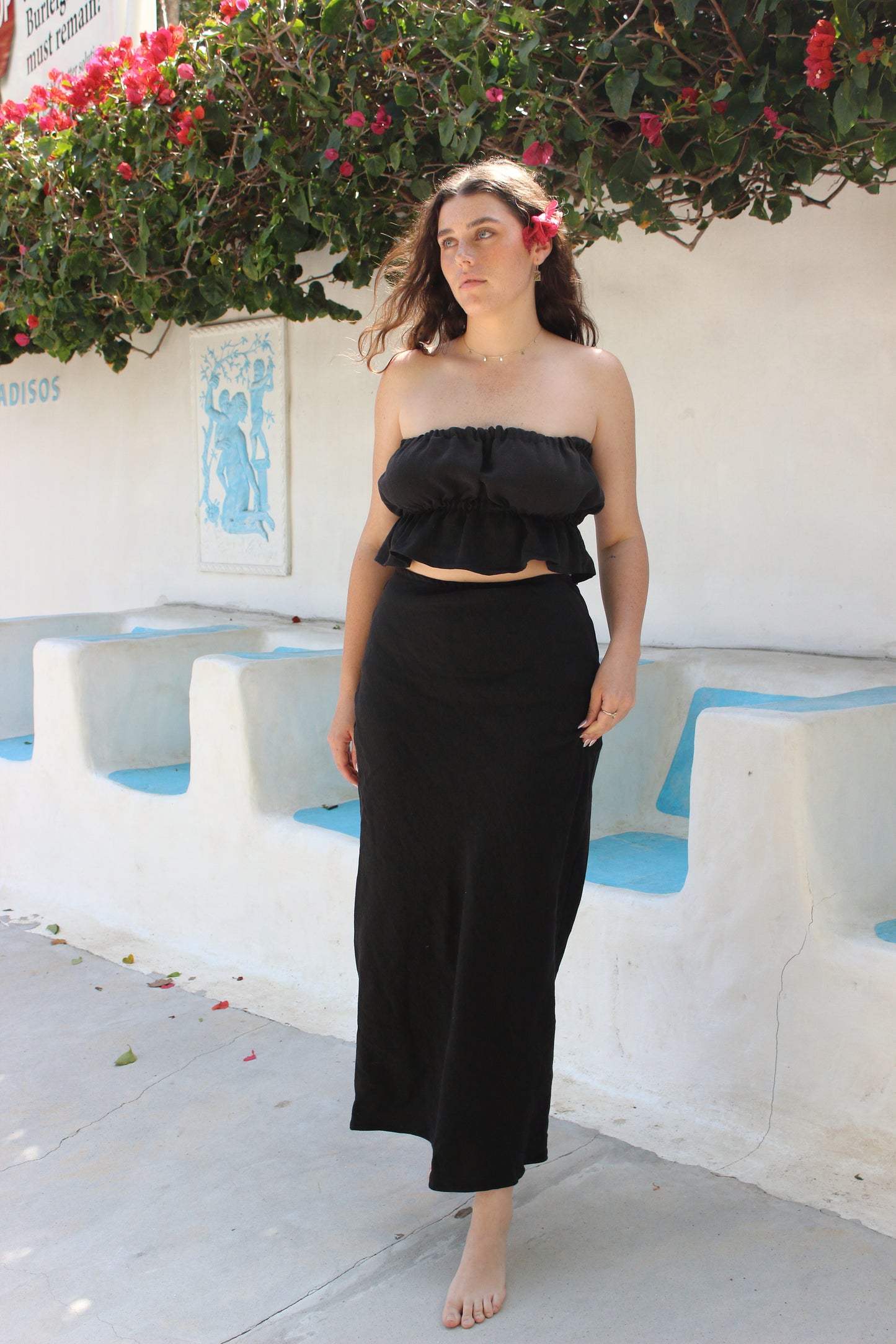 Cora Bias Cut Maxi Skirt Sewing Pattern PDF