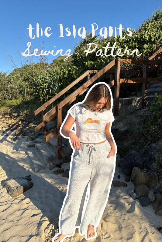 Isla Pants Sewing Pattern PDF