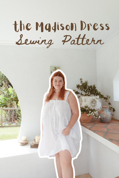 Madison Dress Sewing Pattern PDF