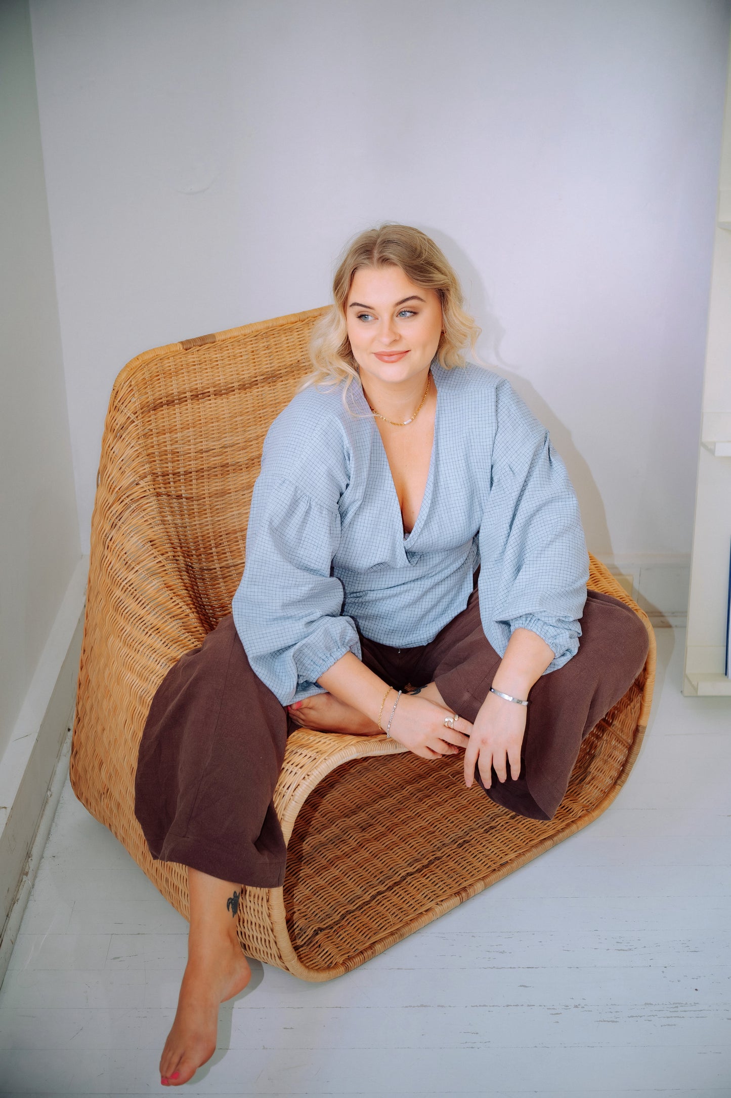 Charlie Wrap Top Sewing Pattern (PDF)