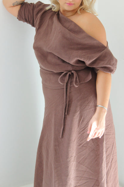 Alice Top in Mocha