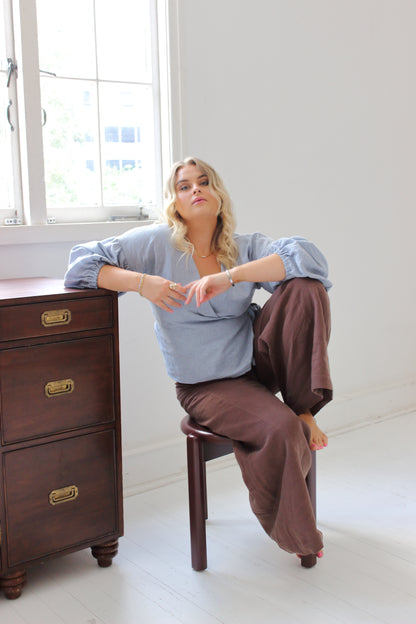 Evan Trousers in Mocha