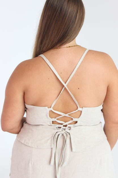 Lola Top in Oat