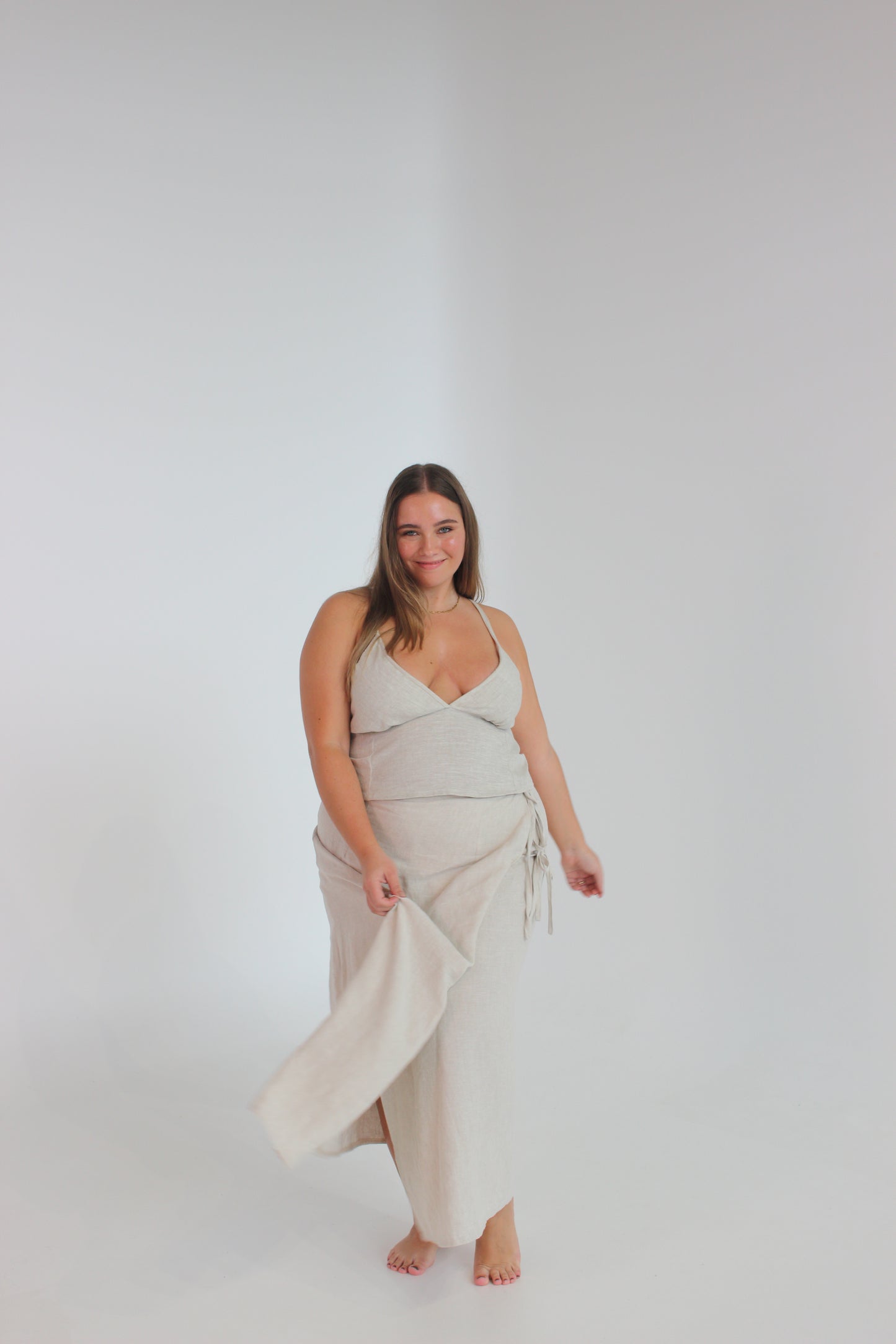 Lola Top in Oat
